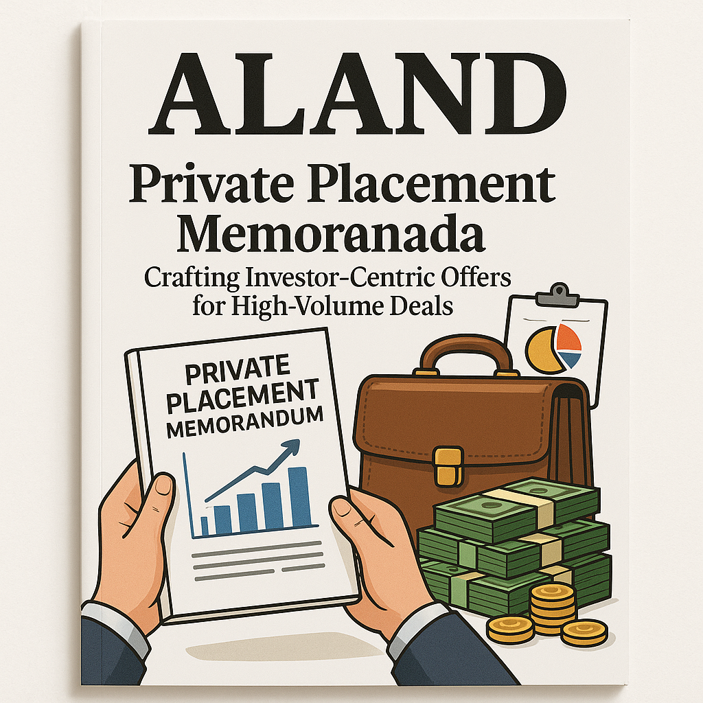 ALAND Magazine Cover - Private Placement Memoranda for Investors